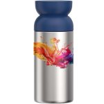 Taza térmica de acero inox reciclado con borde 360° 350ml Mepal color azul pastel