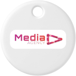 Localizador BT resistente al agua con alarma sonora Chipolo color blanco