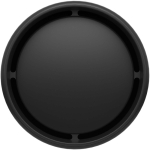 Vaso reutilizable con tapa 360° y reborde aislante 350ml color negro segunda vista