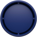 Vaso reutilizable con tapa 360° y reborde aislante 350ml color azul segunda vista