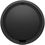 Vaso reutilizable de plástico reciclado una pared 350ml color negro segunda vista