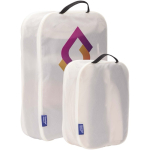 Juego de dos organizadores de equipaje con panel de malla Thule color blanco