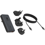 Cargador de viaje rápido con puertos USB-C y USB-A 65W Xtorm color negro segunda vista