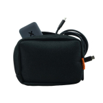 Cargador de viaje rápido con puertos USB-C y USB-A 65W Xtorm color negro tercera vista