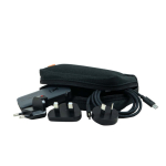 Cargador de viaje rápido con puertos USB-C y USB-A 65W Xtorm color negro cuarta vista
