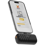 Batería externa con USB-C plegable carga rápida 5.000 mAh Xtorm color negro