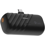 Batería externa con USB-C plegable carga rápida 5.000 mAh Xtorm color negro vista impresa logo 2