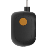 Batería externa con USB-C plegable carga rápida 5.000 mAh Xtorm color negro vista lateral