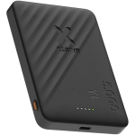Batería externa ultrafina carga inalámbrica 5.000 mAh Xtorm color negro vista impresa logo 2