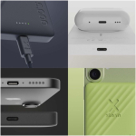 Batería externa ultrafina carga inalámbrica 5.000 mAh Xtorm color negro imagen de estilo de vida