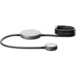 Cargador inalámbrico compacto con USB-C y carga rápida 15W Zens color negro