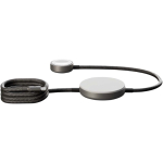 Cargador inalámbrico compacto con USB-C y carga rápida 15W Zens color negro tercera vista