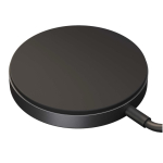 Cargador magnético de escritorio con USB-C y potencia de 15W Zens color negro vista detalle 1