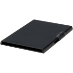 Tarjetero magnético con protección RFID y materiales reciclados color negro tercera vista