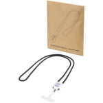 Cable de carga 5 en 1 con cordón y carga rápida con potencia 65W color blanco vista impresión tampografía