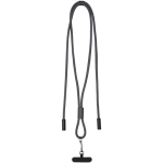 Cable de carga con cordón y carga rápida con potencia 65W color negro