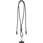 Cable de carga con cordón y carga rápida con potencia 65W color negro segunda vista trasera