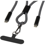 Cable de carga con cordón y carga rápida con potencia 65W color negro vista detalle 1