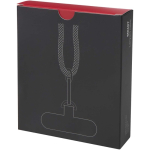 Cable de carga con cordón y carga rápida con potencia 65W color negro segunda vista con caja
