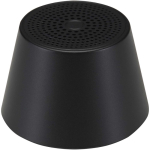 Altavoz magnético compacto con acabado en aluminio y potencia 3W color negro