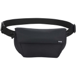 Bolsa bandolera versátil con doble compartimento 2L Thule color negro segunda vista frontal