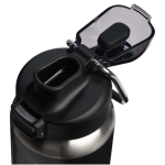 Botella de agua aislada al vacío de doble pared 710ml Stanley color negro segunda vista