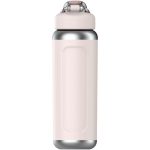 Botella de agua aislada al vacío de doble pared 710ml Stanley color rosa segunda vista trasera