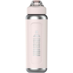 Botella de agua aislada al vacío de doble pared 710ml Stanley color rosa vista impresa logo 2