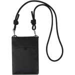 Bolsa organizadora accesorios resistente al agua con RFID color negro segunda vista frontal