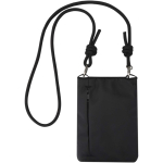 Bolsa organizadora accesorios resistente al agua con RFID color negro segunda vista trasera