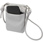 Bolsa organizadora accesorios resistente al agua con RFID color gris claro segunda vista