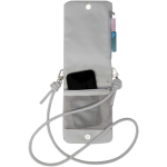 Bolsa organizadora accesorios resistente al agua con RFID color gris claro tercera vista