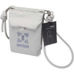 Bolsa organizadora accesorios resistente al agua con RFID color gris claro vista impresión transfer
