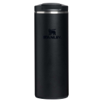 Vaso térmico doble pared hermético con tapa fliptop 350ml Stanley color negro