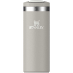Vaso térmico doble pared hermético con tapa fliptop 350ml Stanley color gris segunda vista frontal