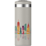 Vaso térmico doble pared hermético con tapa fliptop 350ml Stanley color gris