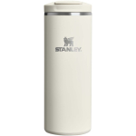 Vaso térmico doble pared hermético con tapa fliptop 350ml Stanley color beige