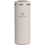Vaso térmico doble pared hermético con tapa fliptop 350ml Stanley color rosa claro