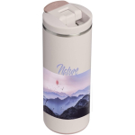 Vaso térmico doble pared hermético con tapa fliptop 350ml Stanley color rosa claro