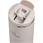 Vaso térmico doble pared hermético con tapa fliptop 350ml Stanley color rosa claro segunda vista