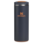 Vaso térmico doble pared hermético con tapa fliptop 350ml Stanley color azul grisáceo
