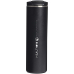 Vaso térmico doble pared con tapa hermética 470ml Stanley color negro vista impresa logo 2