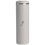 Vaso térmico doble pared con tapa hermética 470ml Stanley color gris vista impresa logo 2