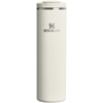 Vaso térmico doble pared con tapa hermética 470ml Stanley color beige