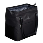 Bolsa nevera con bolsillo malla y cierre cremallera 20 latas Stanley color negro