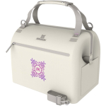 Bolsa nevera con bolsillo malla y cierre cremallera 20 latas Stanley color beige