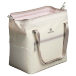 Bolsa nevera con bolsillo malla y cierre cremallera 20 latas Stanley color beige segunda vista