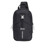 Bolsa bandolera urbana con bolsillos y correa acolchada 9L vista principal