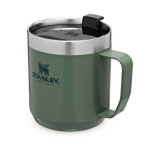 Taza térmica con tapa antisalpicaduras acero inox 350ml Stanley color verde oscuro
