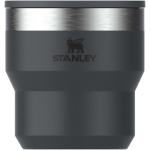 Taza apilable térmica doble pared acero inoxidable 295ml Stanley color negro segunda vista frontal